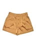 Glam Solid Gold Khaki Shorts Size L - photo 1