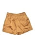 Glam Solid Gold Khaki Shorts Size L - photo 2