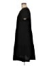 Nicole Miller Solid Black Casual Dress Size M - photo 5