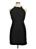 Lezat Solid Black Cocktail Dress Size XL - photo 1