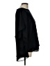 Nina Leonard Black Poncho Size L - photo 4