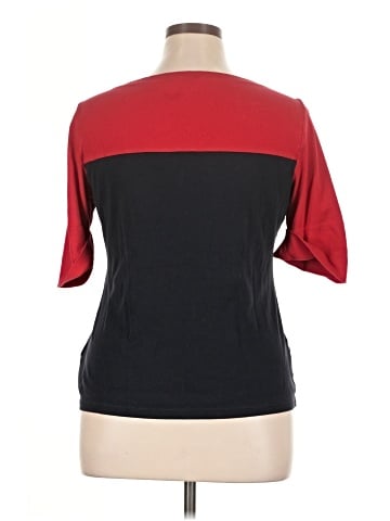 Lauren by Ralph Lauren 3/4 Sleeve T-Shirt (view 2)