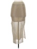 MIOU MUSE Metallic Gold Formal Skirt Size S - photo 2