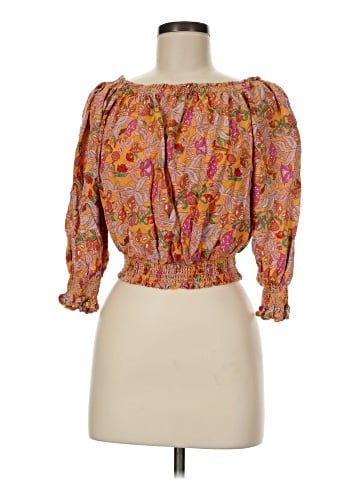 Cupcakes & Cashmere 3/4 Sleeve Blouse (view 1)