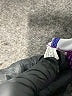 Under Armour Print Purple Active Pants Size 2 - photo 6
