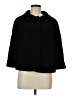 Ann Taylor Chevron-herringbone Black Coat Size 8 - photo 1