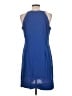 Tommy Bahama Solid Blue Casual Dress Size L - photo 2