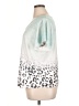 Unbranded Animal Print Teal Short Sleeve T-Shirt Size 1X - photo 5