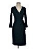 Anne Klein Solid Teal Cocktail Dress Size 2 - photo 1