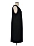 North Style Solid Black Casual Dress Size L (petite) - photo 4