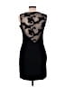 ABS Platinum Solid Black Cocktail Dress Size 10 - photo 2