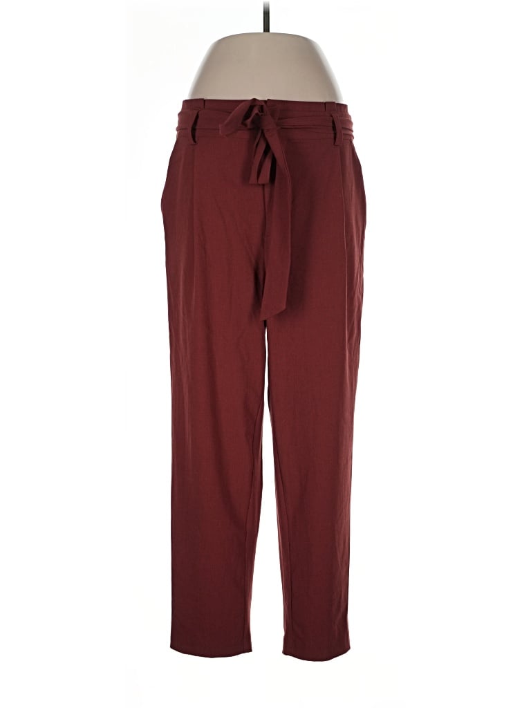 Pre-owned Torrid Casual Pants In Burgundy
