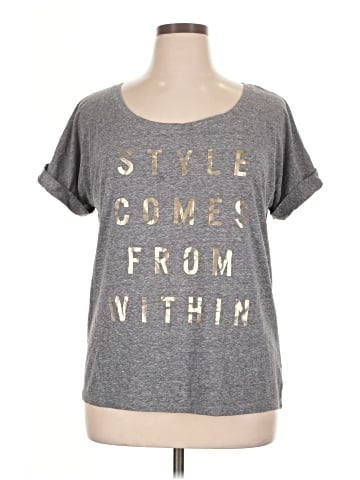 Lane Bryant Short Sleeve T-Shirt (view 1)