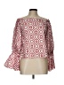 Alexis Red 3/4 Sleeve Blouse Size L - photo 1