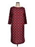 Talbots Argyle Red Casual Dress Size 1X - photo 1
