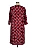 Talbots Argyle Red Casual Dress Size 1X - photo 2
