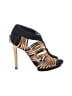Tory Burch Gold Blue Heels Size 6 - photo 1