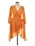 Moon River Orange Cocktail Dress Size L - photo 1
