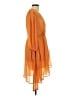 Moon River Orange Cocktail Dress Size L - photo 4