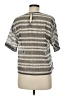 Ann Taylor LOFT Tweed Silver Short Sleeve T-Shirt Size M - photo 2