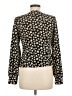 Unbranded 100% Polyester Black Long Sleeve Blouse Size M - photo 2