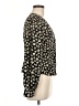 Unbranded 100% Polyester Black Long Sleeve Blouse Size M - photo 4