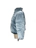 Old Navy 100% Nylon Metallic Blue Snow Jacket Size L - photo 5