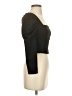 Alice + Olivia 100% Polyester Black 3/4 Sleeve Top Size 2 - photo 4