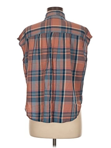 Ann Taylor LOFT Outlet Sleeveless Button-Down Shirt (view 2)