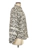 Haver + Blair 100% Polyester Animal Print Ivory Long Sleeve Blouse Size S - photo 4