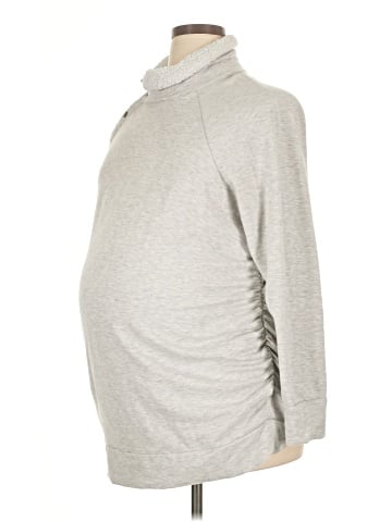 Isabel Maternity Turtleneck Sweater (view 1)