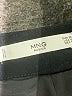 MNG 100% Polyester Solid Black Casual Skirt Size 6 - photo 4