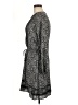Gap 100% Polyester Paisley Gray Casual Dress Size M - photo 5