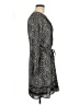 Gap 100% Polyester Paisley Gray Casual Dress Size M - photo 4