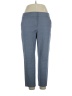 Ann Taylor LOFT Chevron-herringbone Blue Casual Pants Size 14 - photo 1