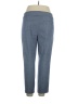 Ann Taylor LOFT Chevron-herringbone Blue Casual Pants Size 14 - photo 2