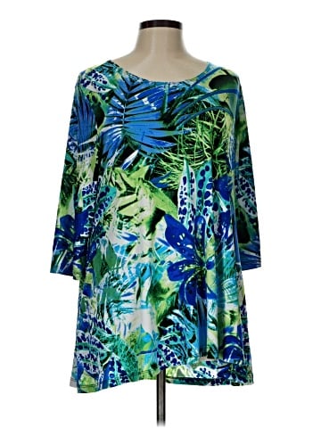 Caribe 3/4 Sleeve Blouse (view 1)