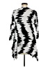 Chelsea & Theodore Silver Poncho Size M - photo 2