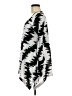 Chelsea & Theodore Silver Poncho Size M - photo 5