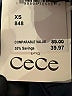 CeCe Color Block Black Casual Pants Size XS - photo 8