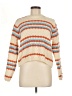 Shein 100% Acrylic Stripes Ivory Pullover Sweater Size M - photo 1