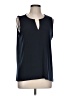 MICHAEL Michael Kors Blue Sleeveless Blouse Size L - photo 1
