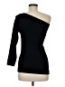 Helmut Lang Black 3/4 Sleeve Top Size M - photo 2