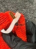 Free People Red Pullover Sweater Size S - photo 7
