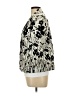 Coldwater Creek 100% Linen Print Ivory Blazer Size 10 - photo 5