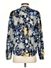Elan 100% Cotton Blue Long Sleeve Blouse Size S - photo 2
