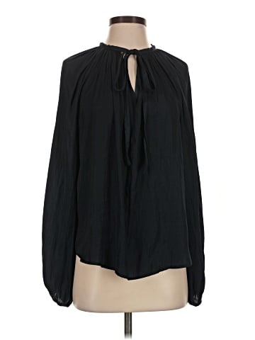 Pookie & Sebastian Long Sleeve Blouse (view 1)