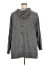 Wallflower Stars Gray Poncho Size 3X - photo 2