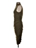 Express Solid Brown Cocktail Dress Size S - photo 5