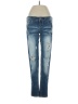 Amethyst Jeans Hearts Blue Jeans Size 5 - photo 1